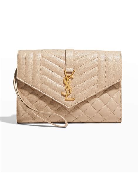 ysl patent clutch with zippers and removable strap|saint laurent quilted leather clutch.